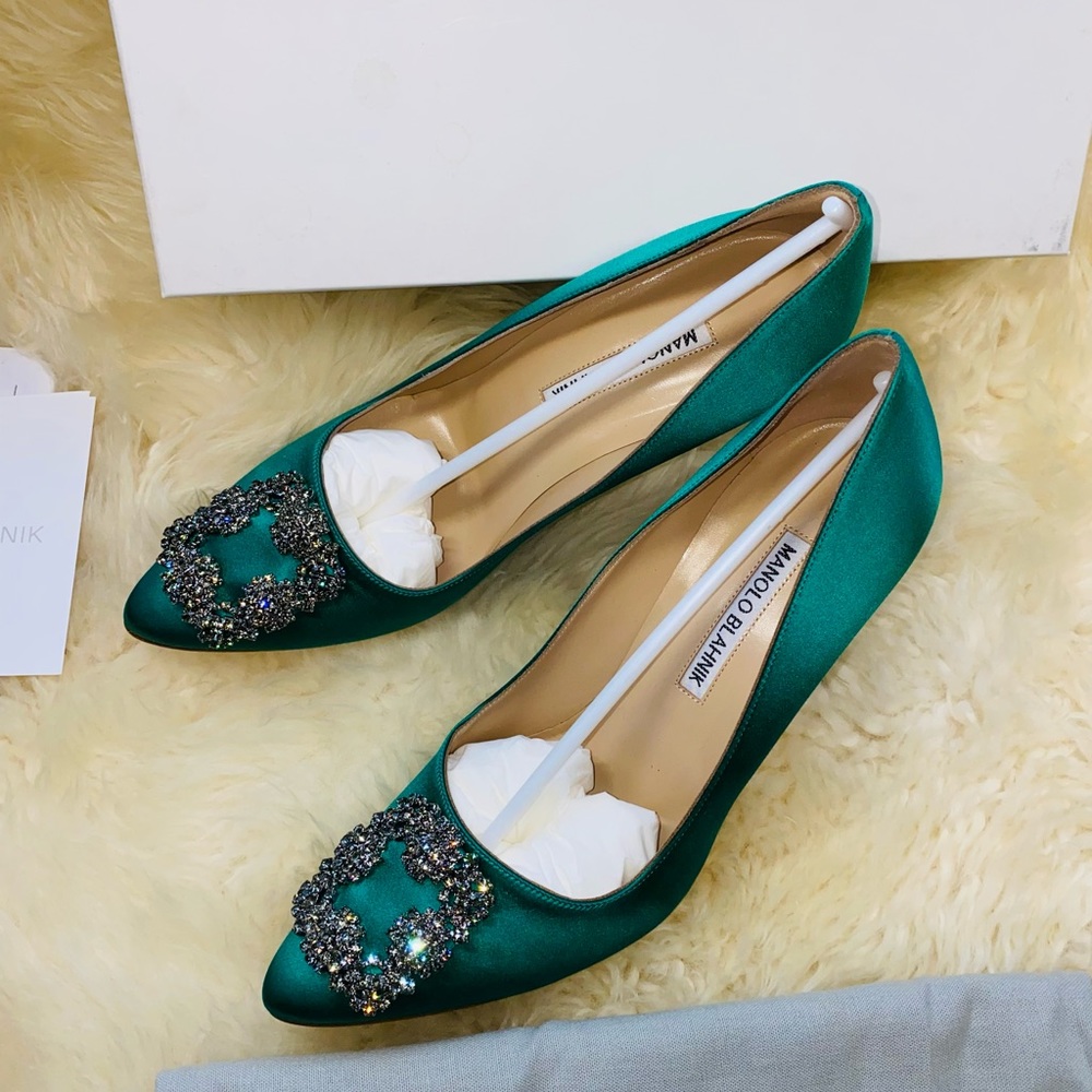 New authentic Manolo Blahnik hangisi 105mm heels - Picture 13 of 16